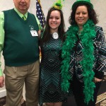 John, Nicole, Penny - St. Patrick Day Meeting March 17, 2016