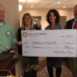 Westford Rotary Jan 21 - presentation of the SummerFest Check to the Habitat for Humanity of Greater Lowell