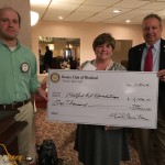 Westford Rotary Jan 21 - presentation of the SummerFest Check to the Westford Education Foundation