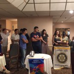 Friends Forever Group - July 2015 at Rotary Meeting